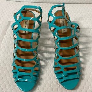 women's high-heeled shoes with straps